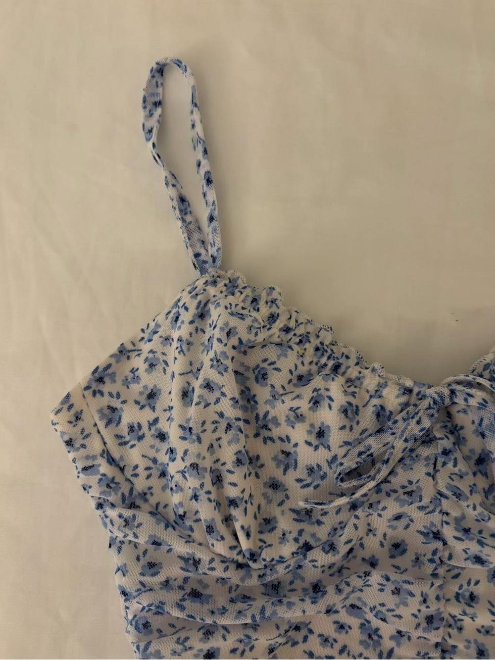 Blue Floral Dress